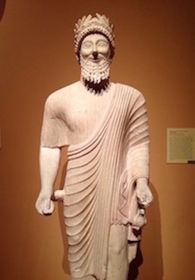 Cypriot Sculpture of a Votary - Photo: The Metropolitan Spirit
